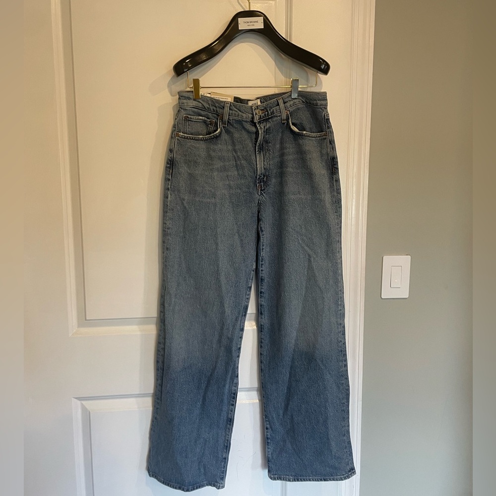 Agolde Harper Straight Jean size 30, color Flash